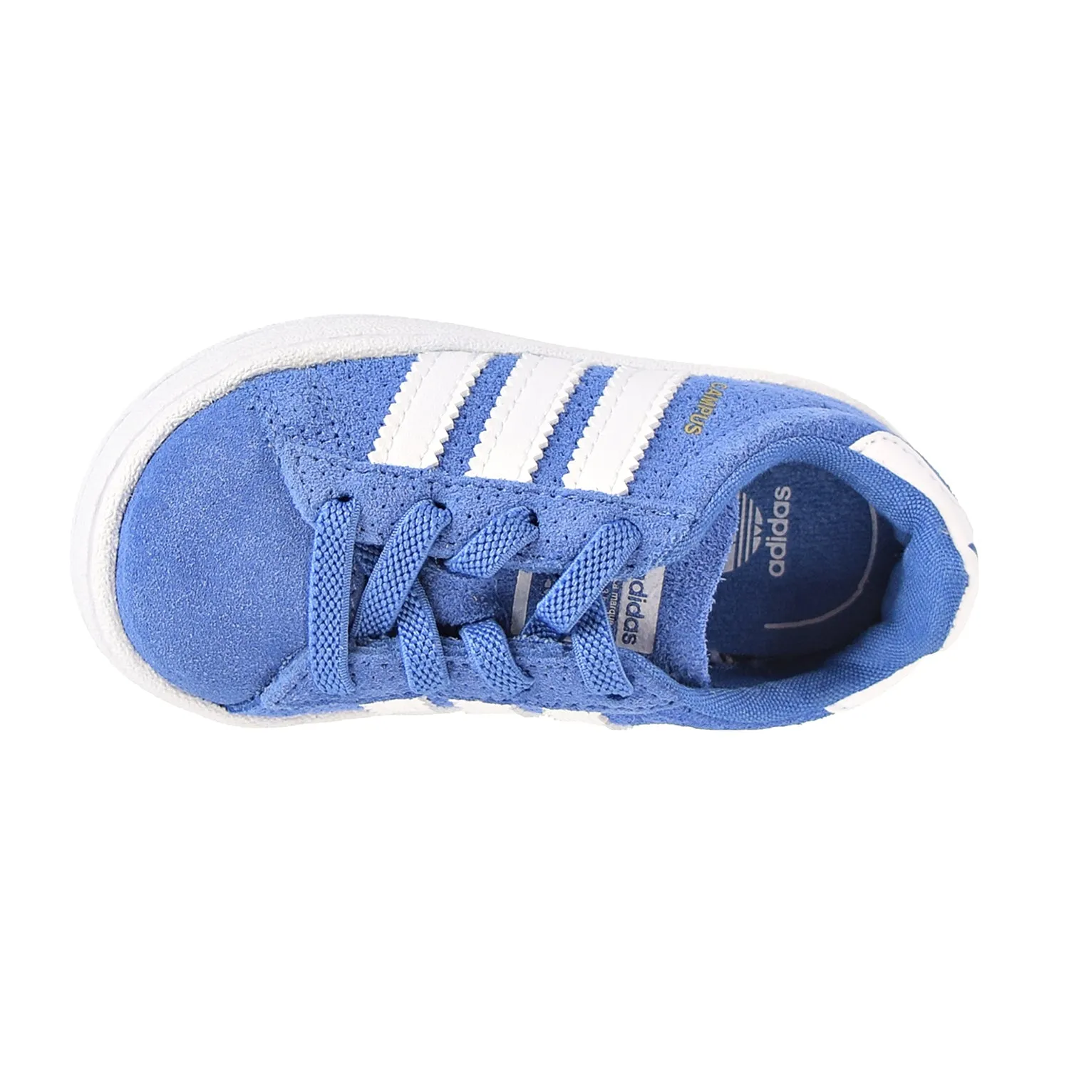 Adidas Campus EL Toddler's Shoes Trace Royal/White