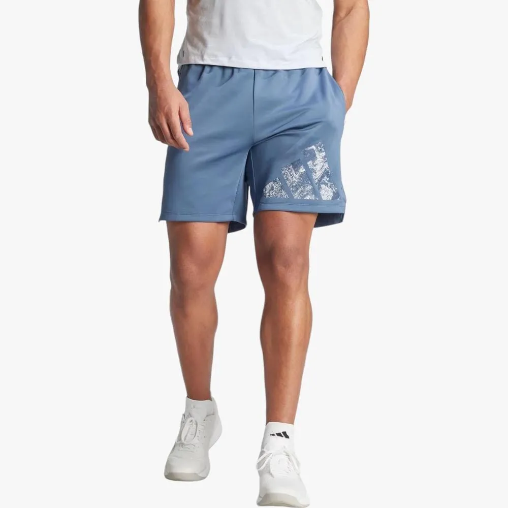 Adidas Mens Woven Knit Logo Shorts Preloved Ink