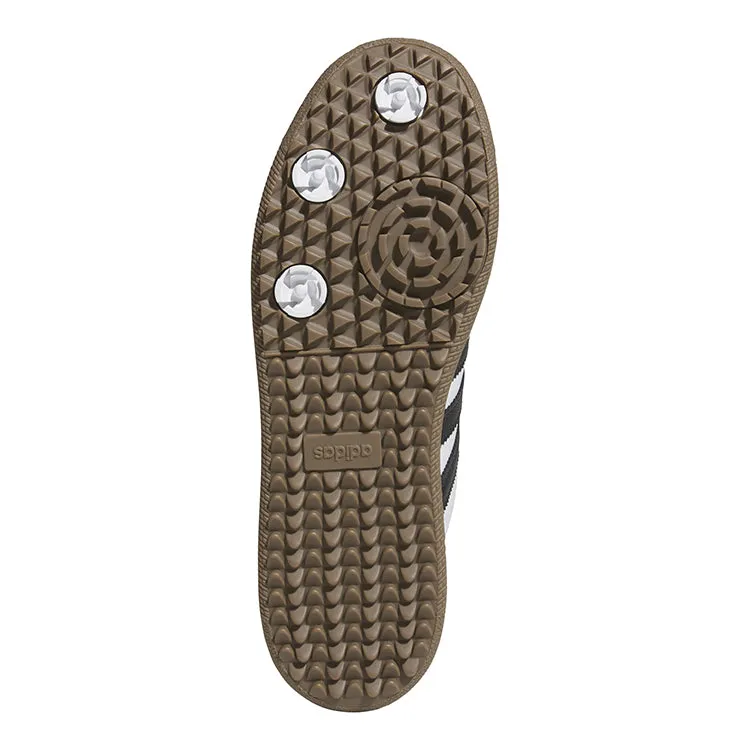 adidas Samba Golf Shoes - White/Black/Gum