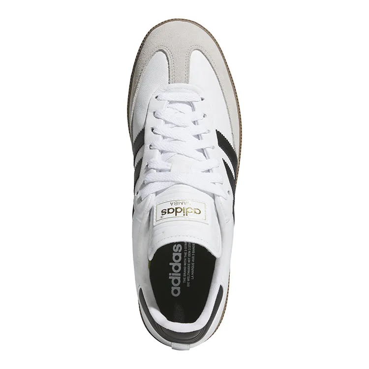 adidas Samba Golf Shoes - White/Black/Gum