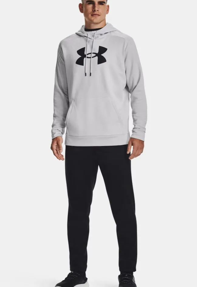 Armour Fleece Big Logo Hoodie in Grey by Under Armour