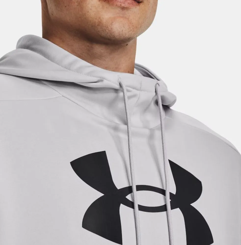 Armour Fleece Big Logo Hoodie in Grey by Under Armour