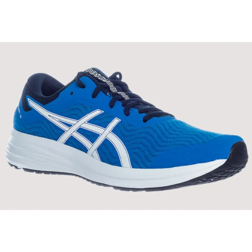 Asics Patriot 12 Men Running Shoes Electric Blue