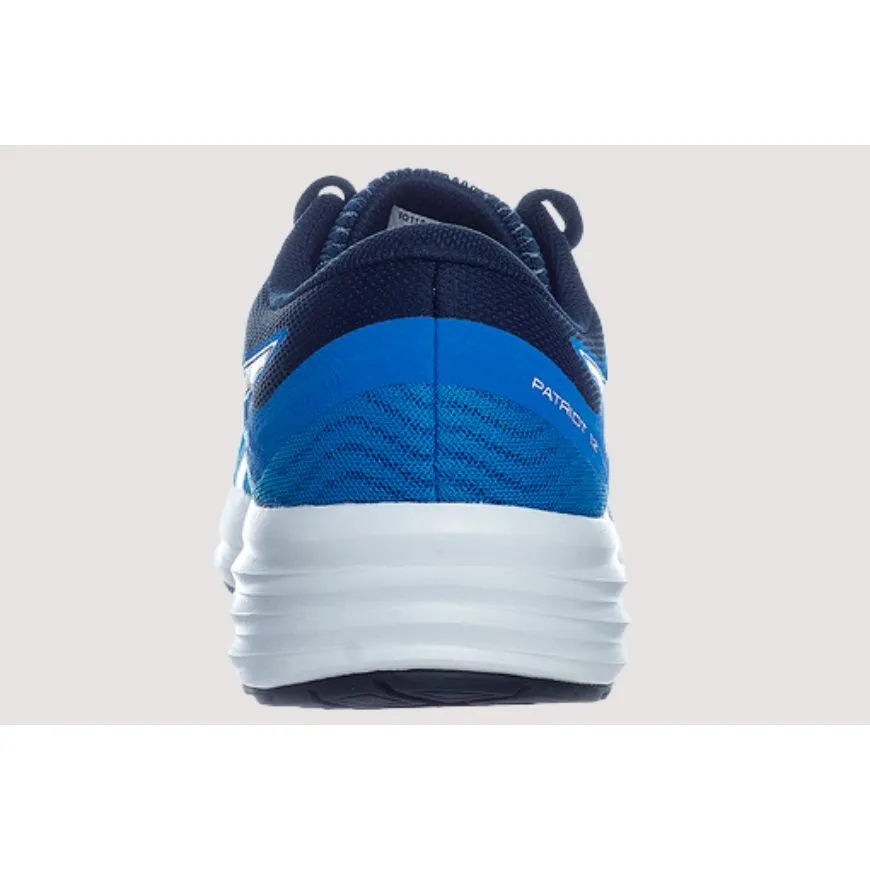 Asics Patriot 12 Men Running Shoes Electric Blue