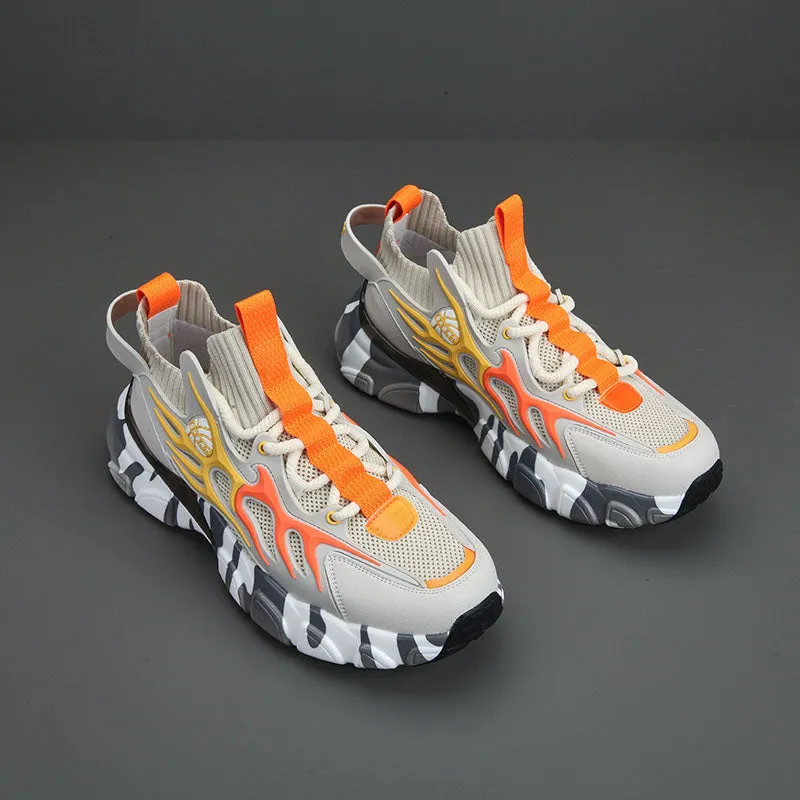 Aule Crocodile Fire Sneakers
