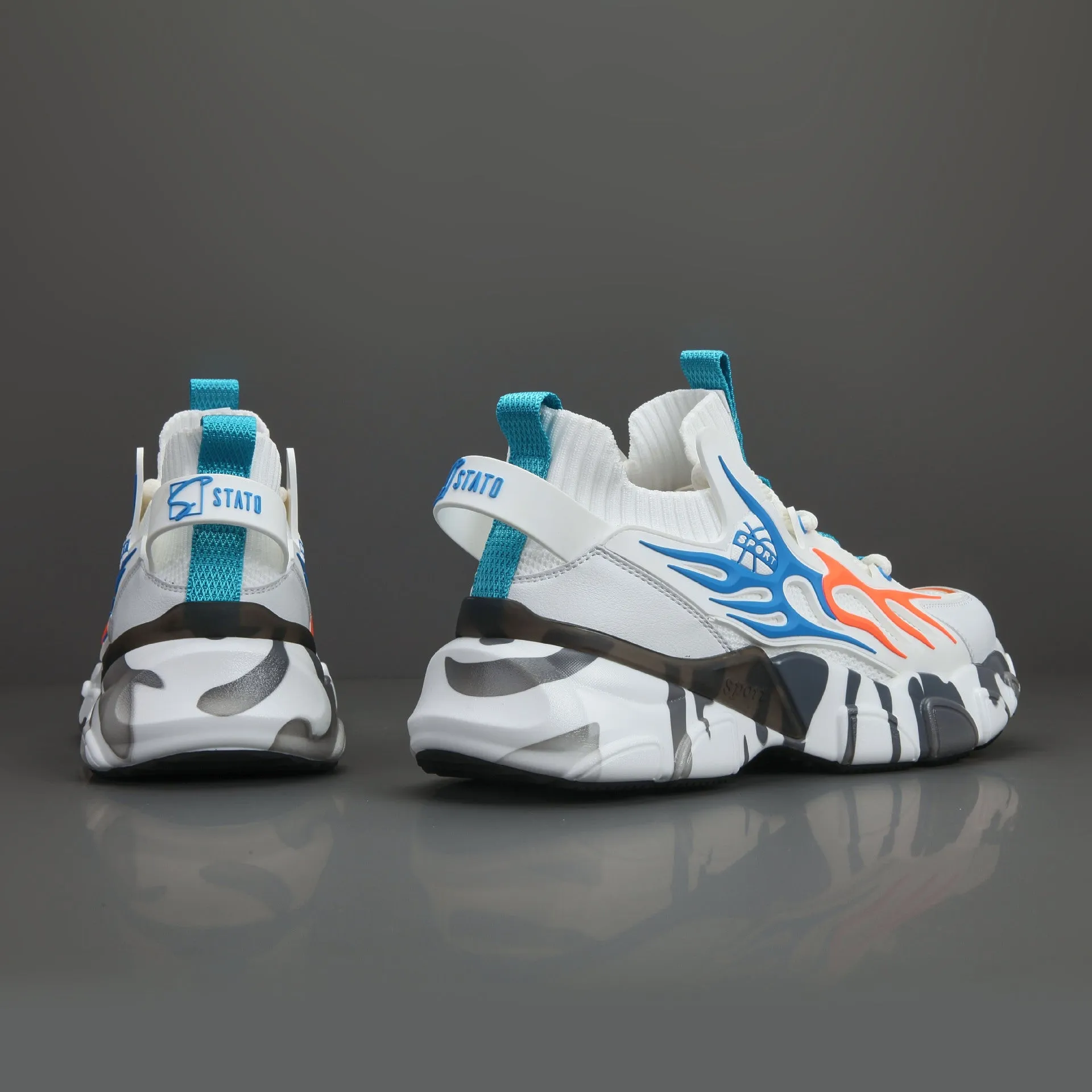 Aule Crocodile Fire Sneakers