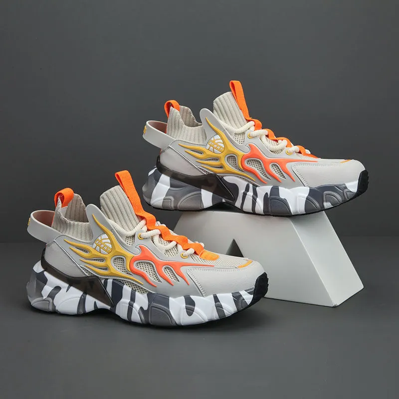 Aule Crocodile Fire Sneakers
