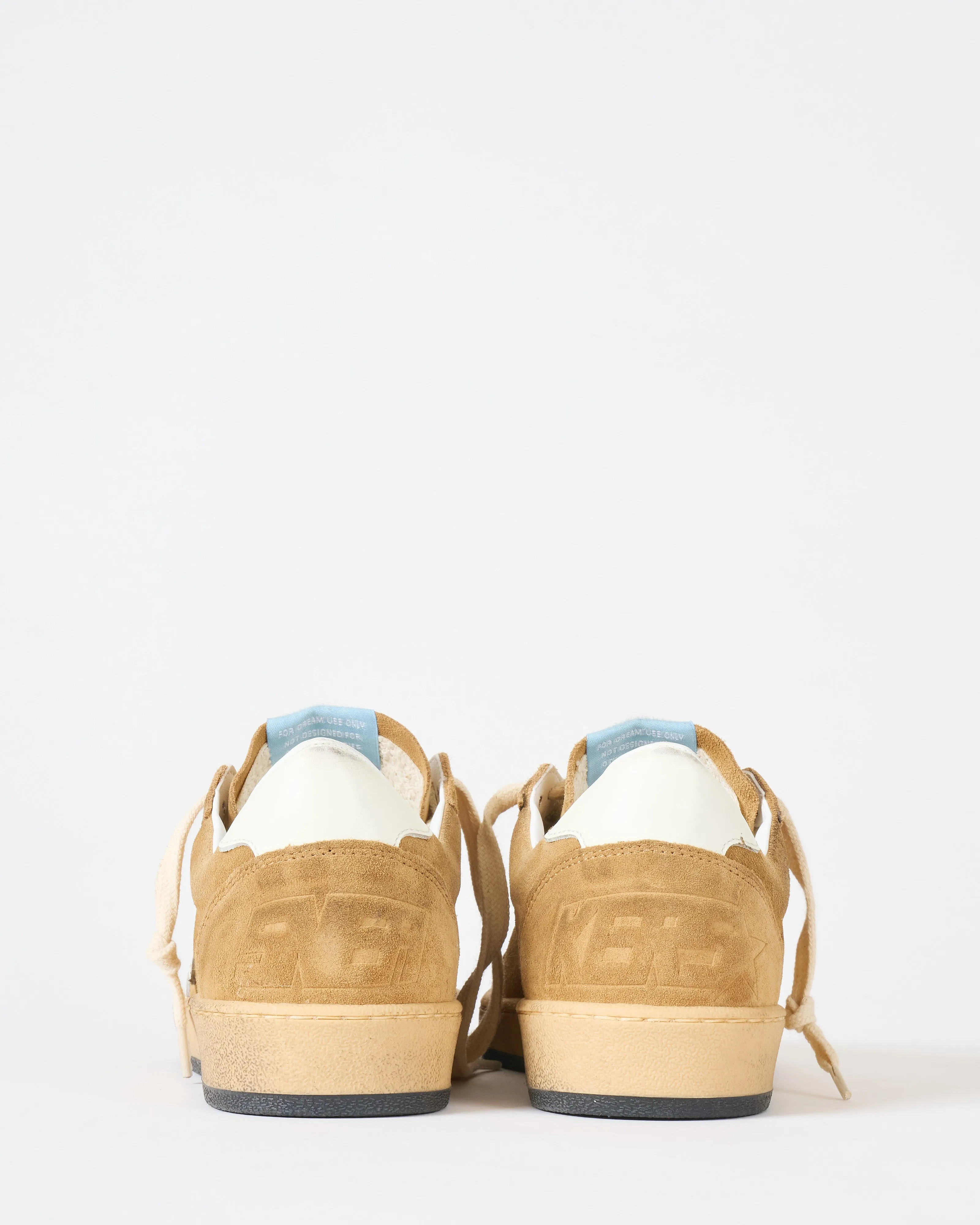 ball star suede upper leather star heel
