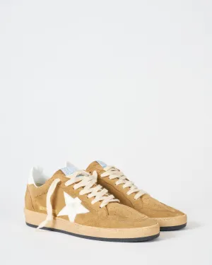 ball star suede upper leather star heel