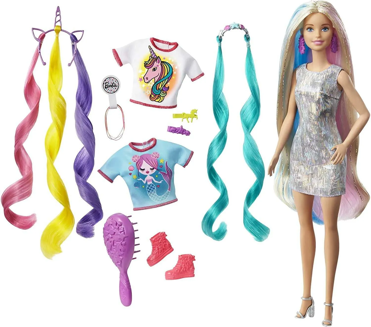 Barbie Fantasy Hair Doll GHN04