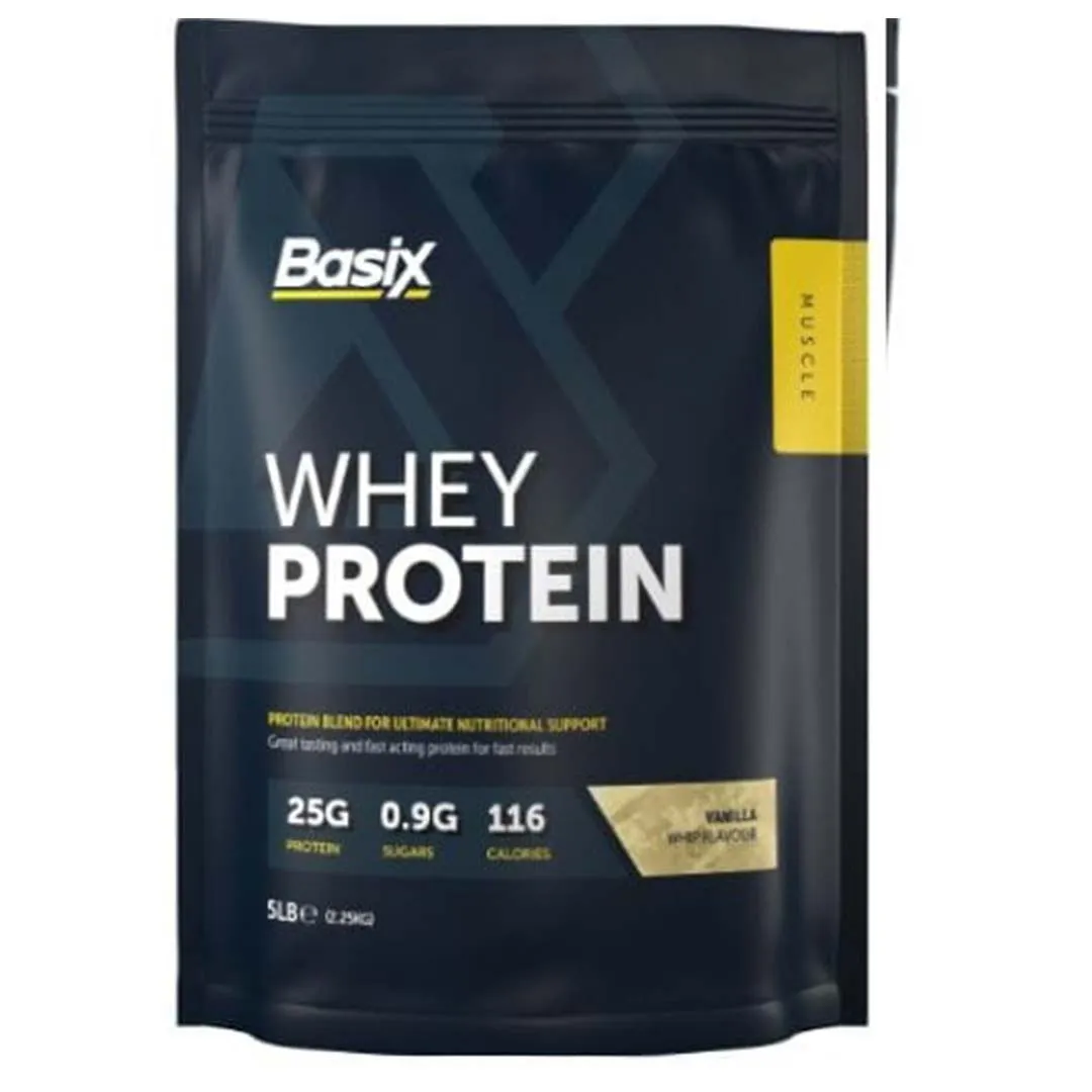 Basix Whey Protein  Vanilla  5Lb