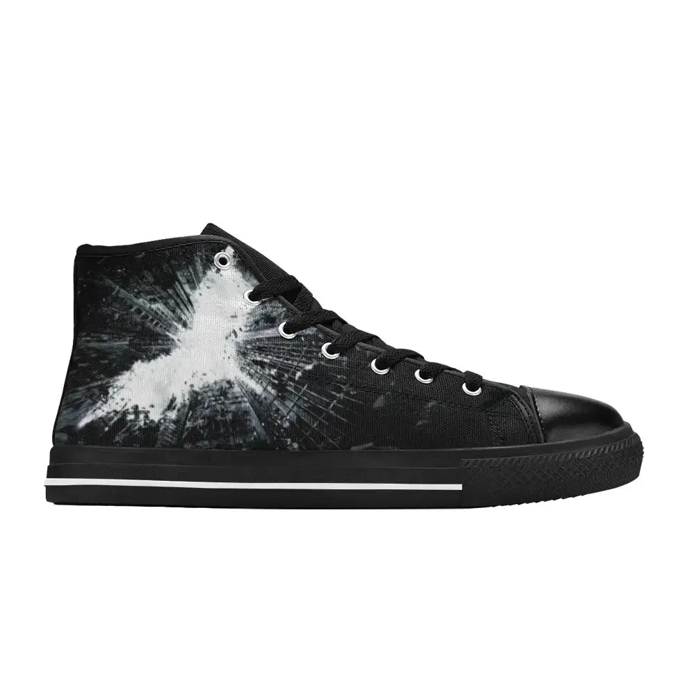 Batman Shoes The Dark Knight Shoes High Top Sneakers for Kids and Adults
