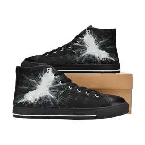 Batman Shoes The Dark Knight Shoes High Top Sneakers for Kids and Adults