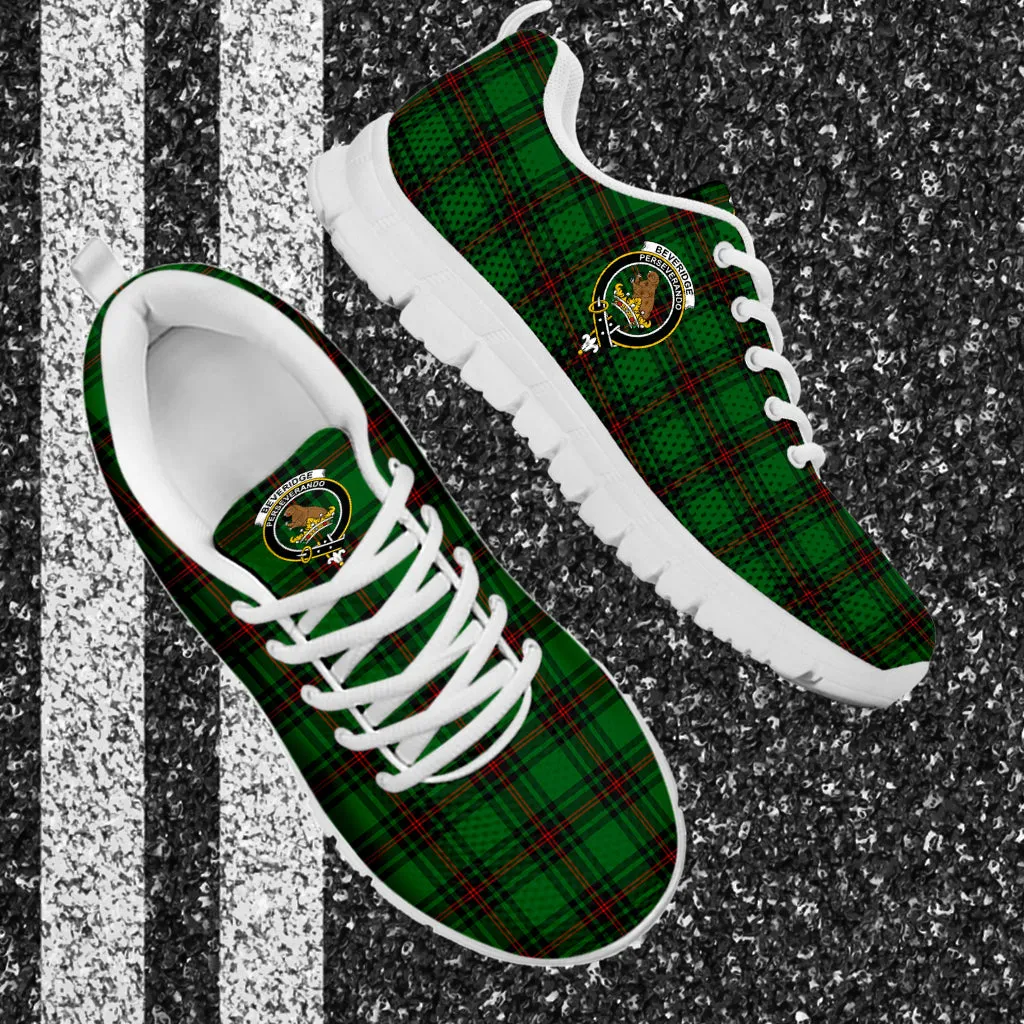 Beveridge Tartan Sneakers with Family Crest