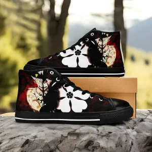 Black Clover Asta Black Bull Shoes High Tops Sneakers for Kids and Adults