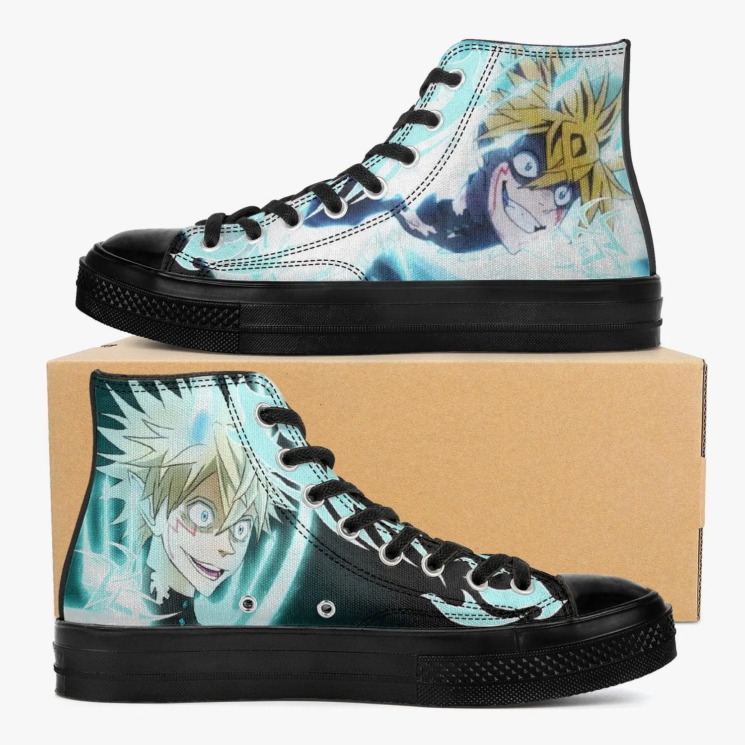 Black Clover Luck Voltia A-Star High Anime Shoes