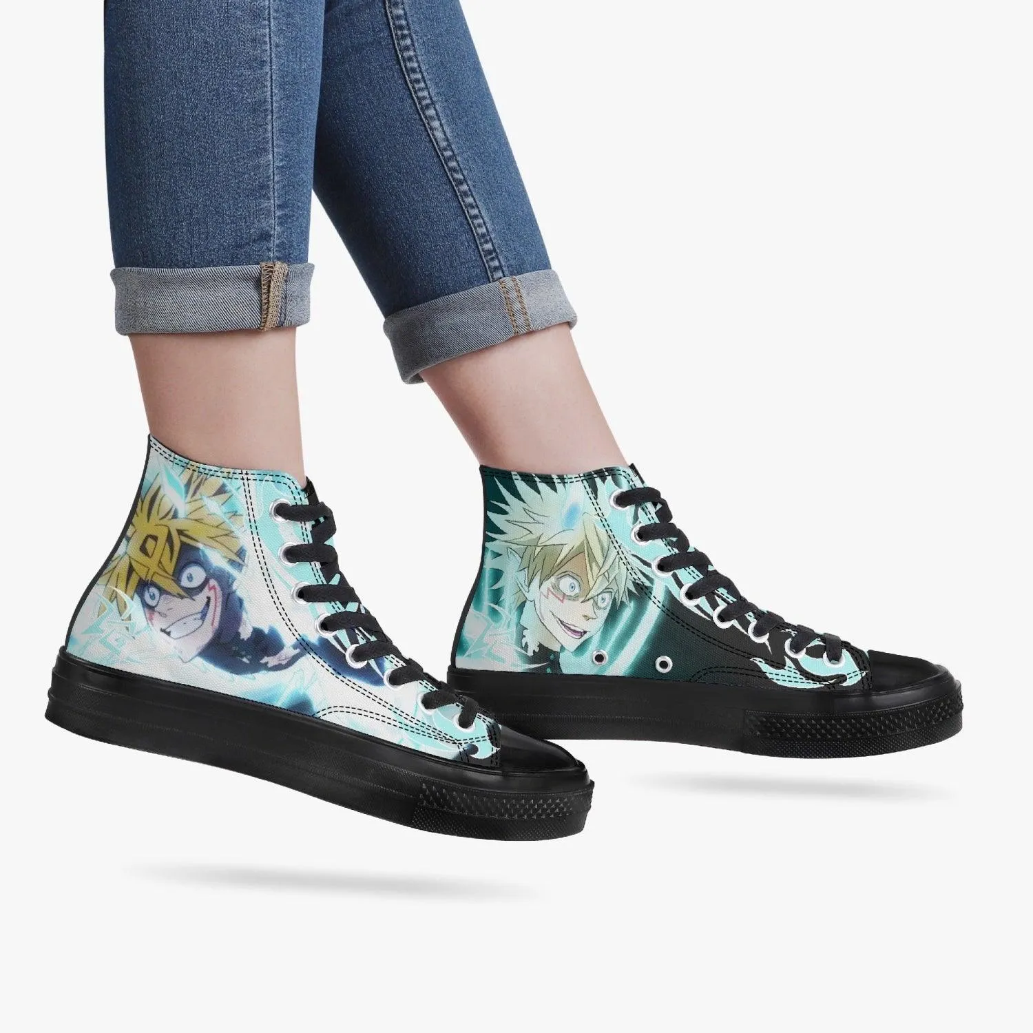 Black Clover Luck Voltia A-Star High Anime Shoes