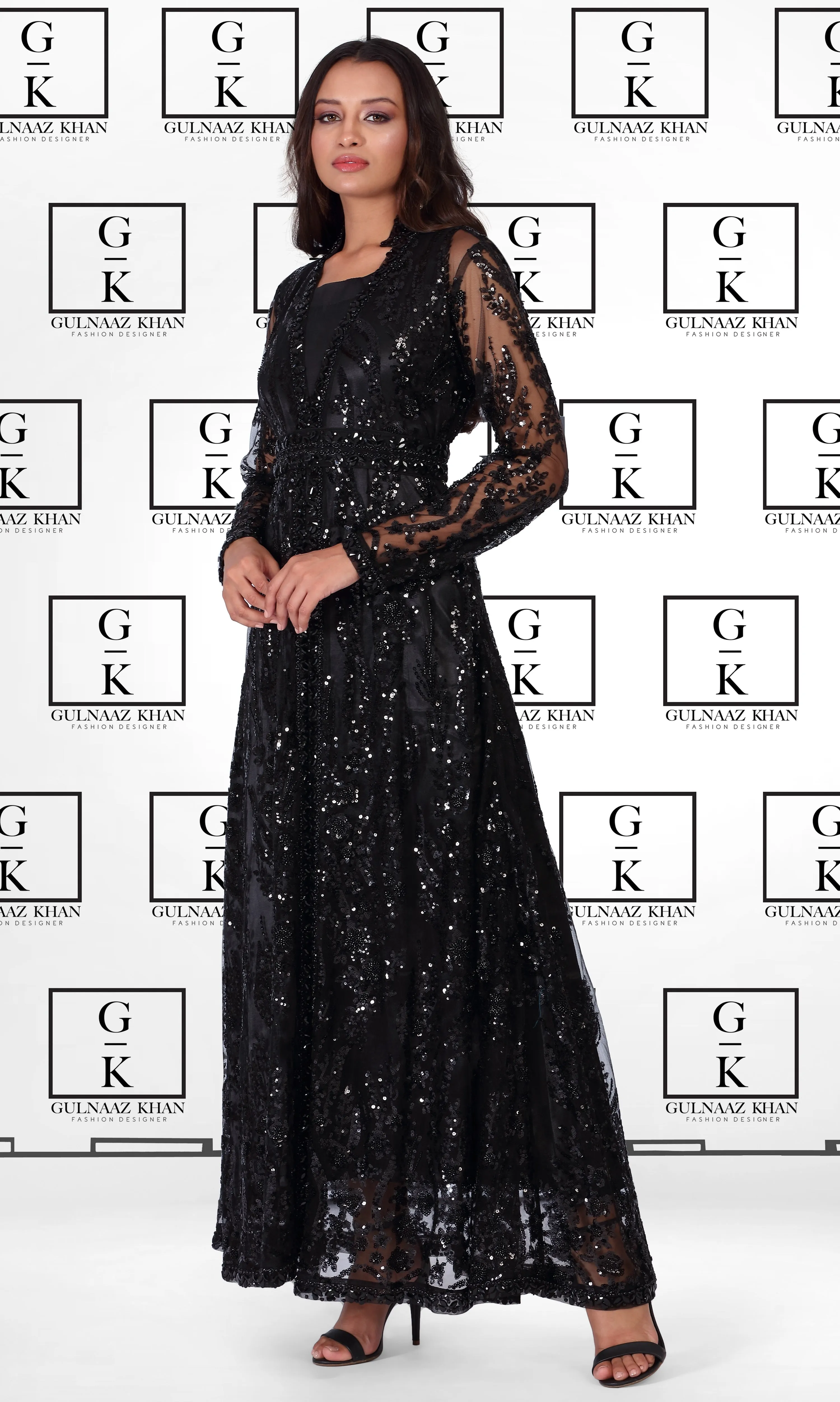 Brooke Black Kaftan