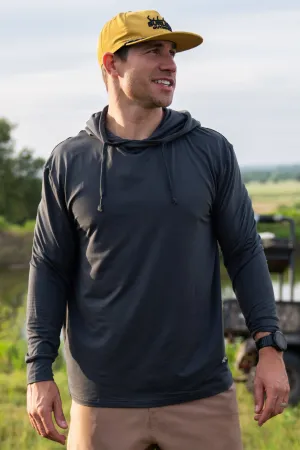 Burlebo Performance Hoodie - Gun Metal Gray