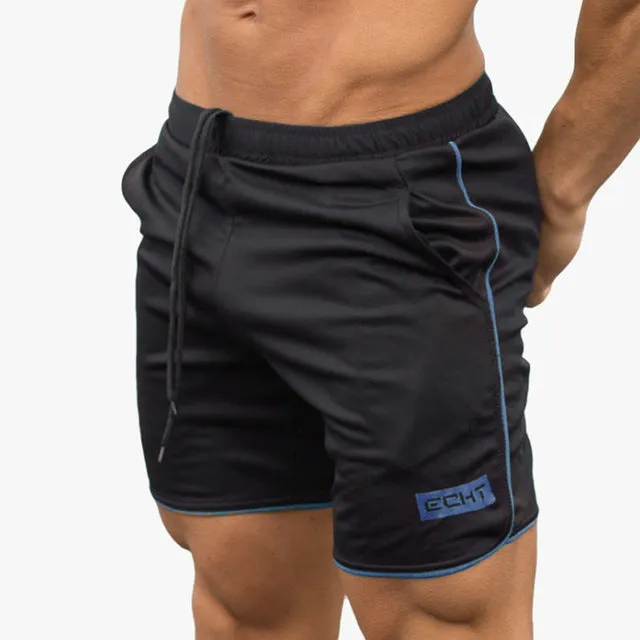 Casual Bodybuilder Calf Length Workout Shorts