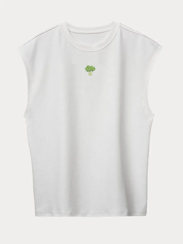 Casual Stretchy Workout Tank Top