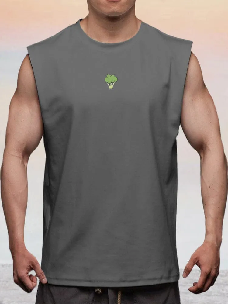 Casual Stretchy Workout Tank Top