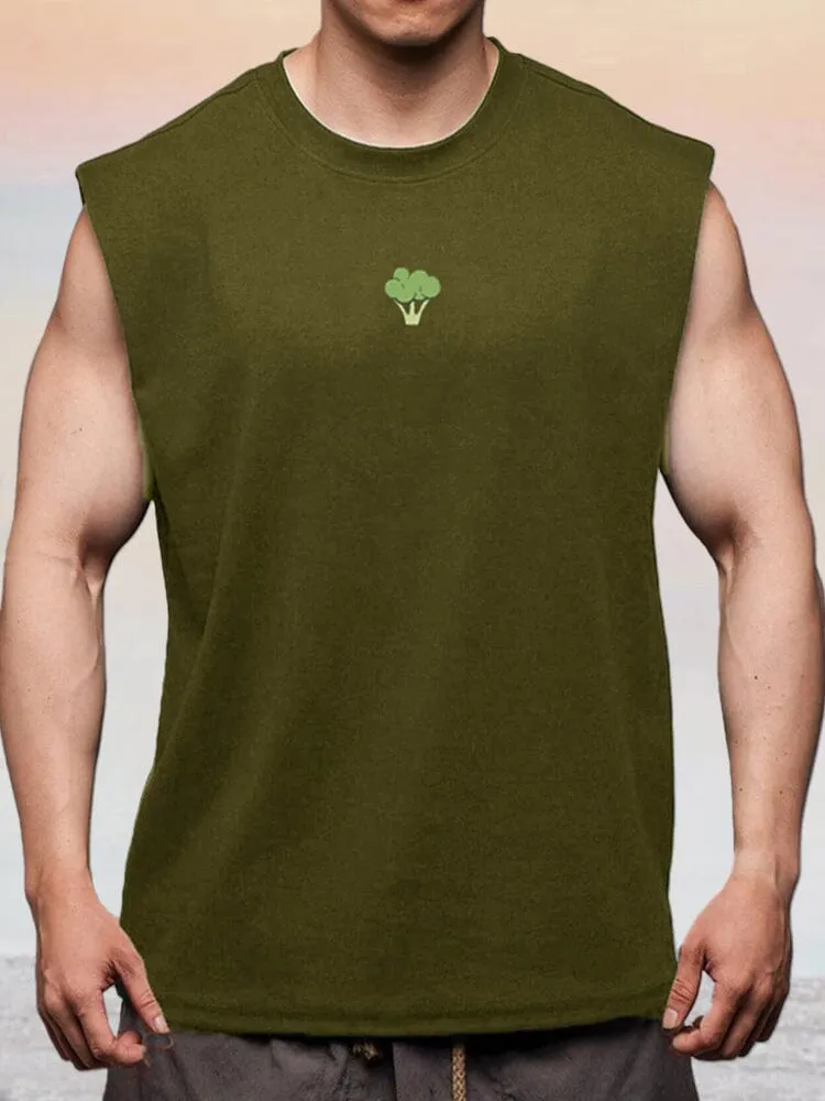 Casual Stretchy Workout Tank Top