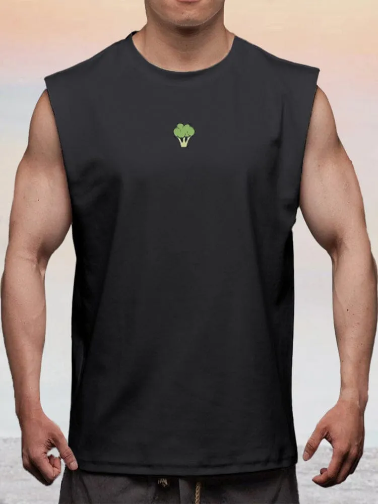 Casual Stretchy Workout Tank Top