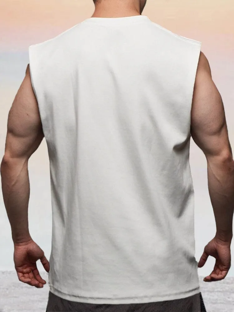Casual Stretchy Workout Tank Top