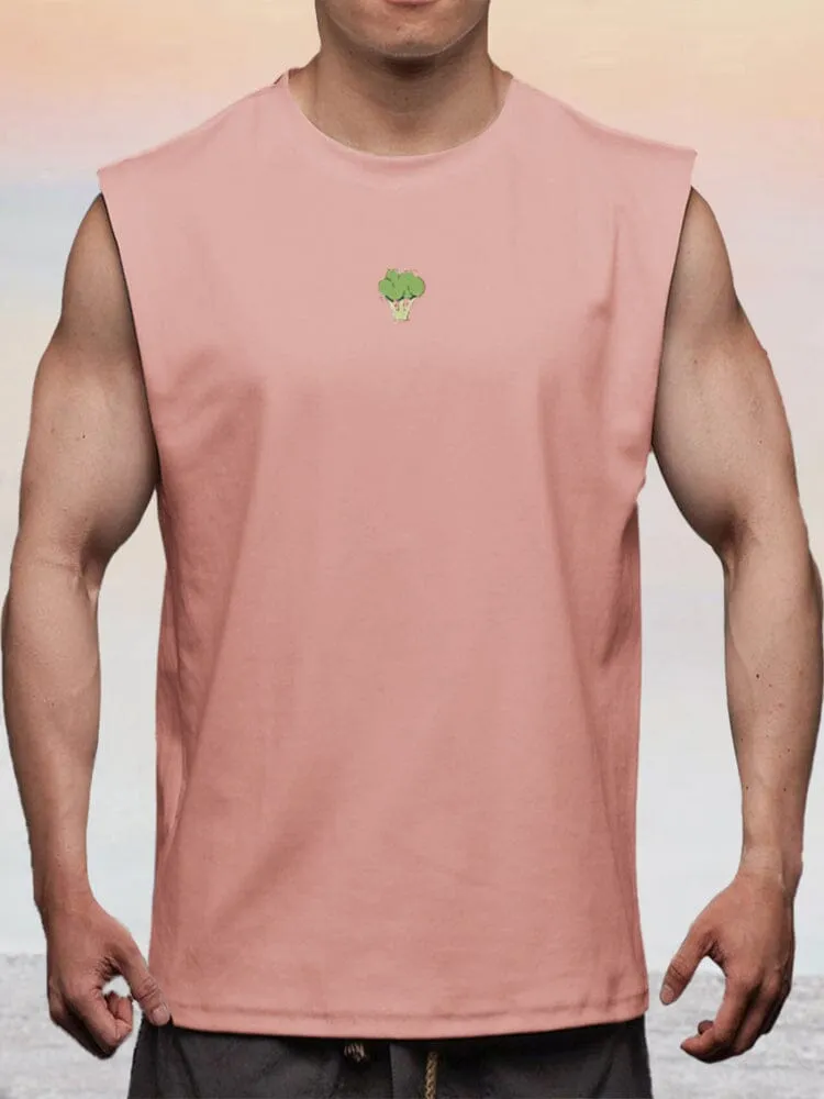 Casual Stretchy Workout Tank Top