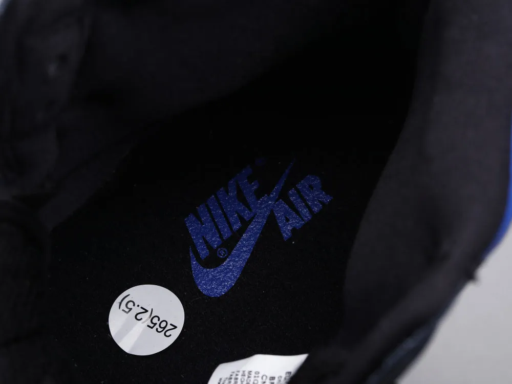 CE - AJ1 black and blue toe