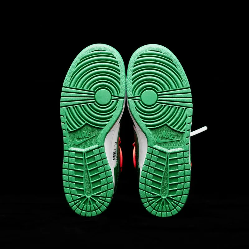 CE - OW x Dunk Low White Green