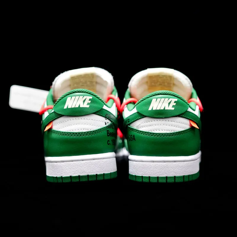 CE - OW x Dunk Low White Green