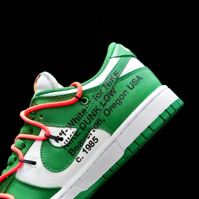 CE - OW x Dunk Low White Green
