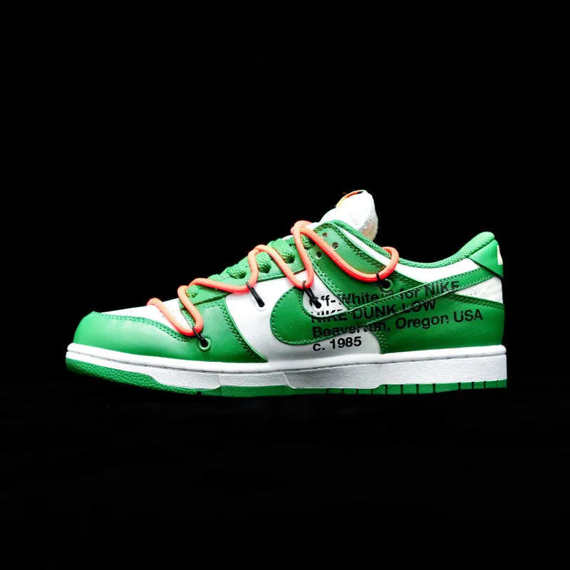 CE - OW x Dunk Low White Green