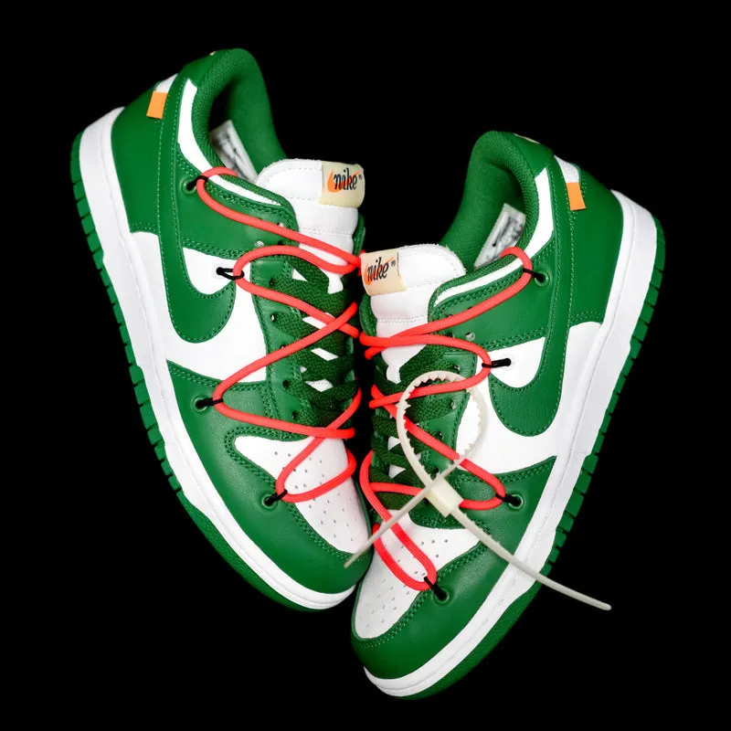 CE - OW x Dunk Low White Green
