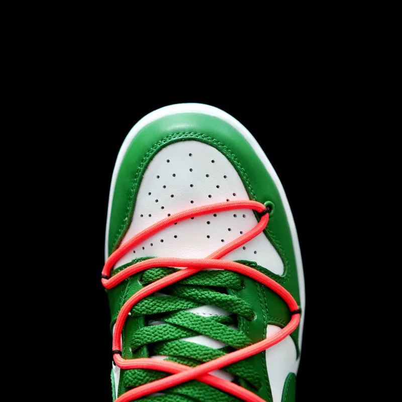 CE - OW x Dunk Low White Green