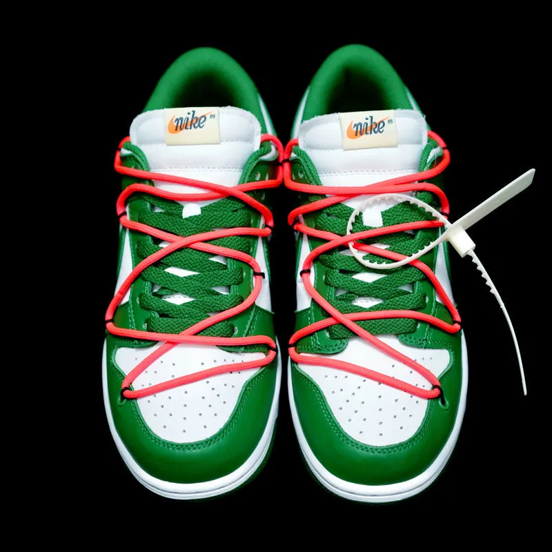CE - OW x Dunk Low White Green