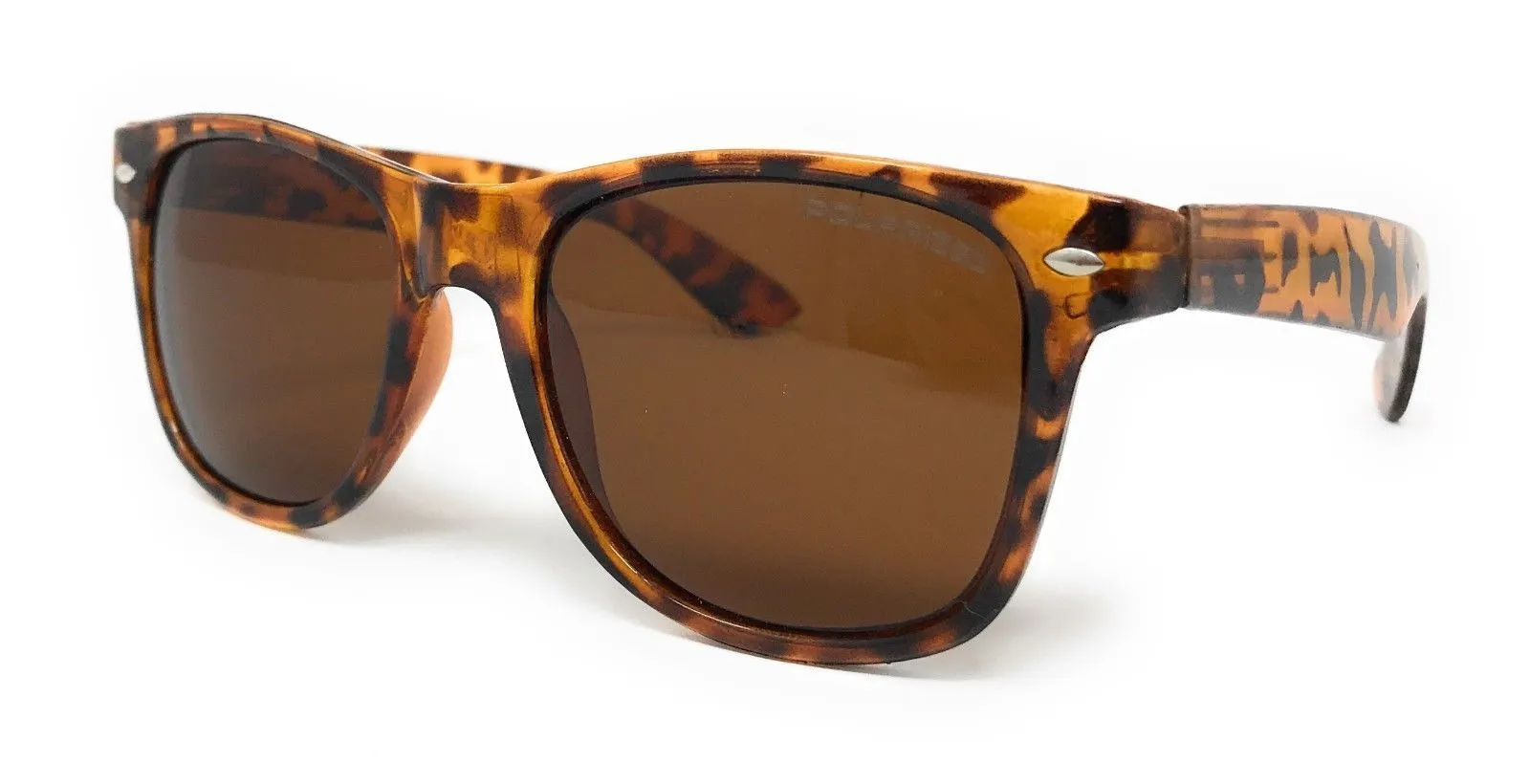 Classic Polarized Sunglasses Club Aviator Bamboo Sports Mirror Men's Women's