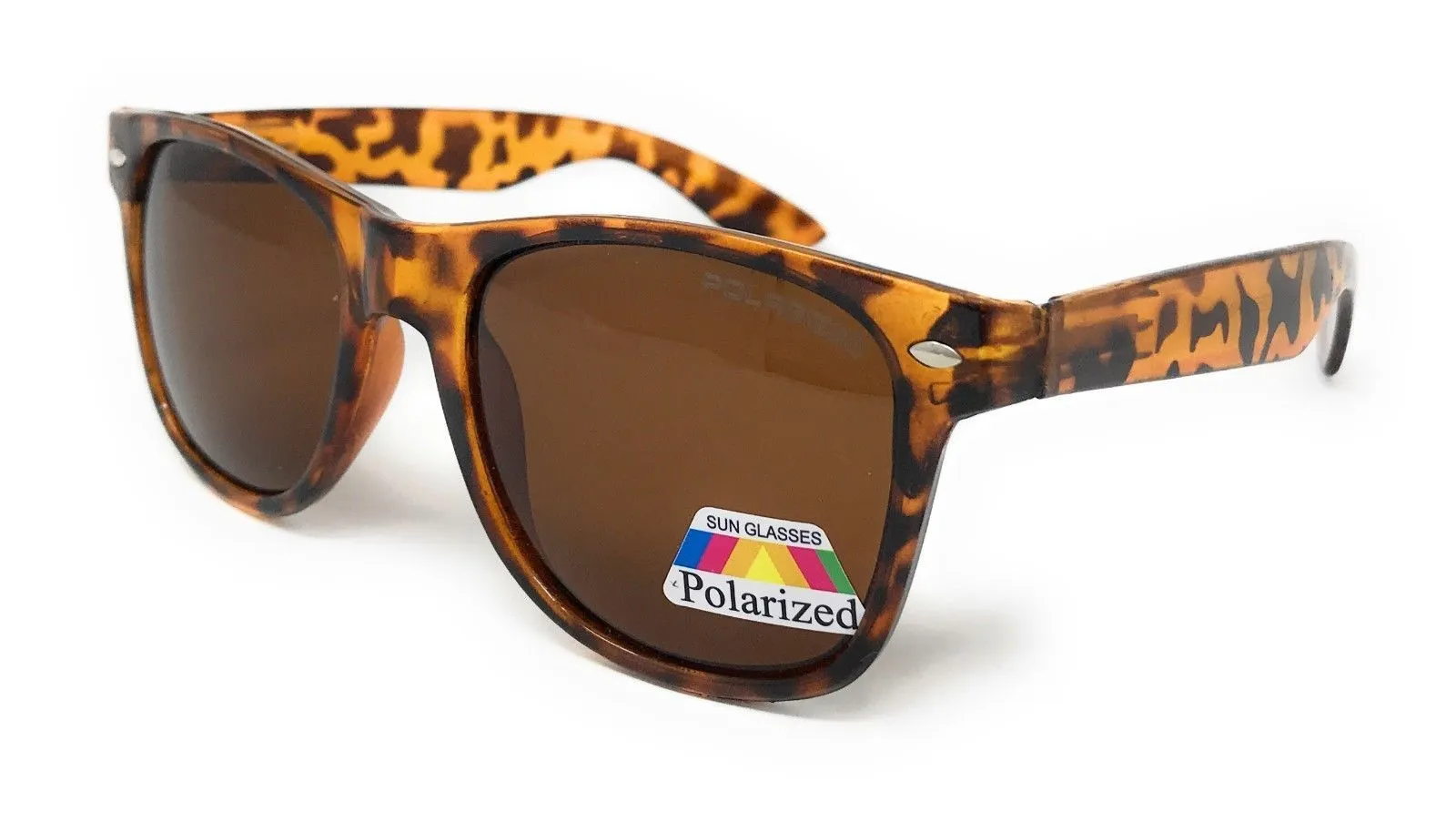 Classic Polarized Sunglasses Club Aviator Bamboo Sports Mirror Men's Women's