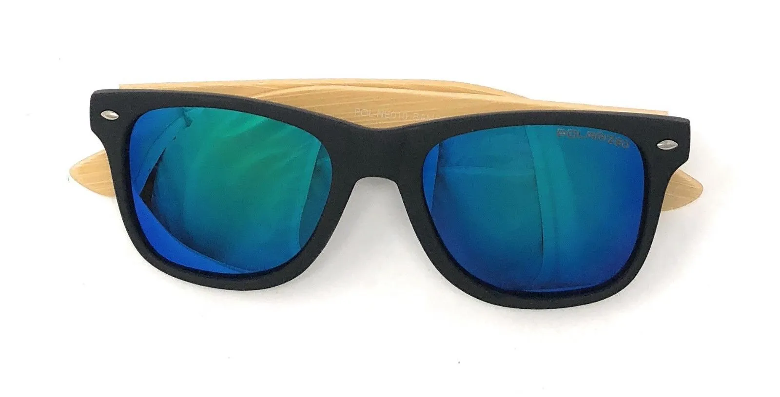 Classic Polarized Sunglasses Club Aviator Bamboo Sports Mirror Men's Women's