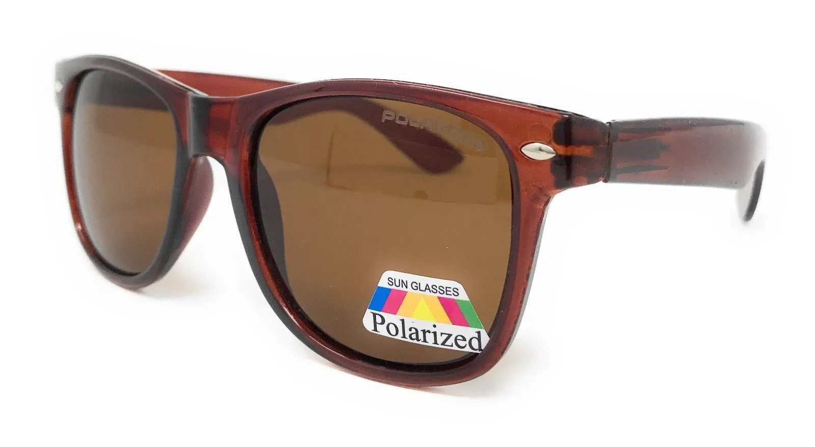 Classic Polarized Sunglasses Club Aviator Bamboo Sports Mirror Men's Women's