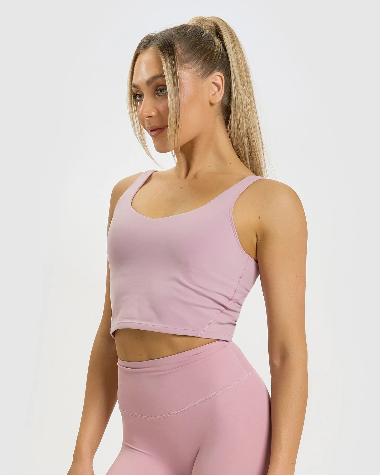Core Trainer Dani Active Crop Pink