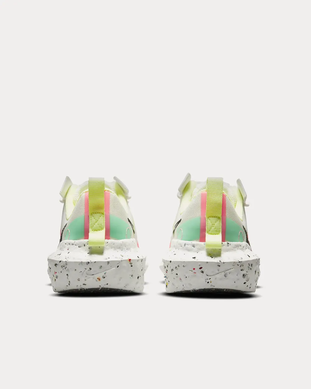 Crater Impact Summit White / Green Glow / Sunset Pulse / Black Low Top Sneakers