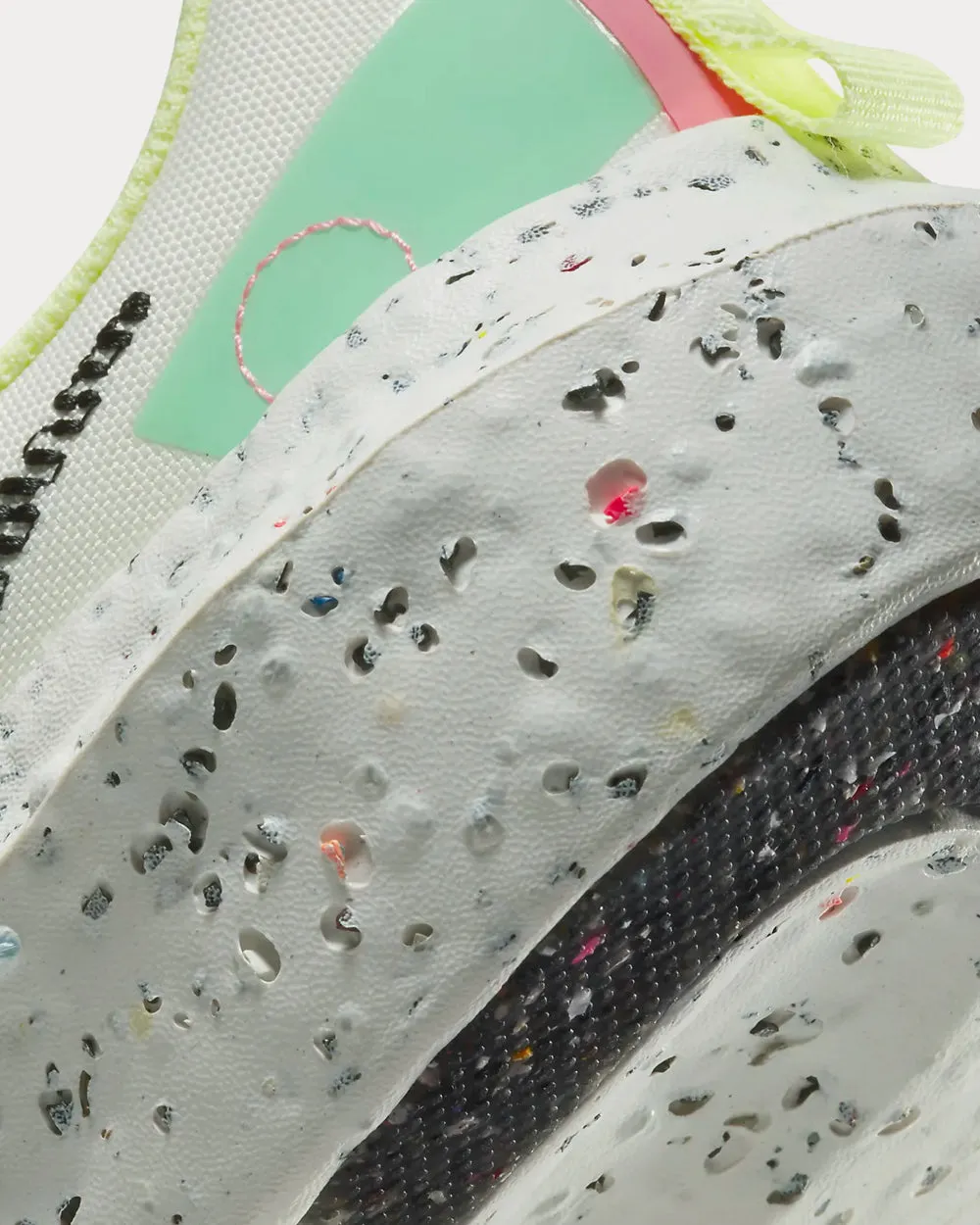 Crater Impact Summit White / Green Glow / Sunset Pulse / Black Low Top Sneakers