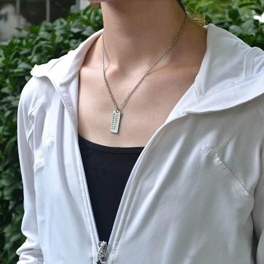 Custom Workout Necklace