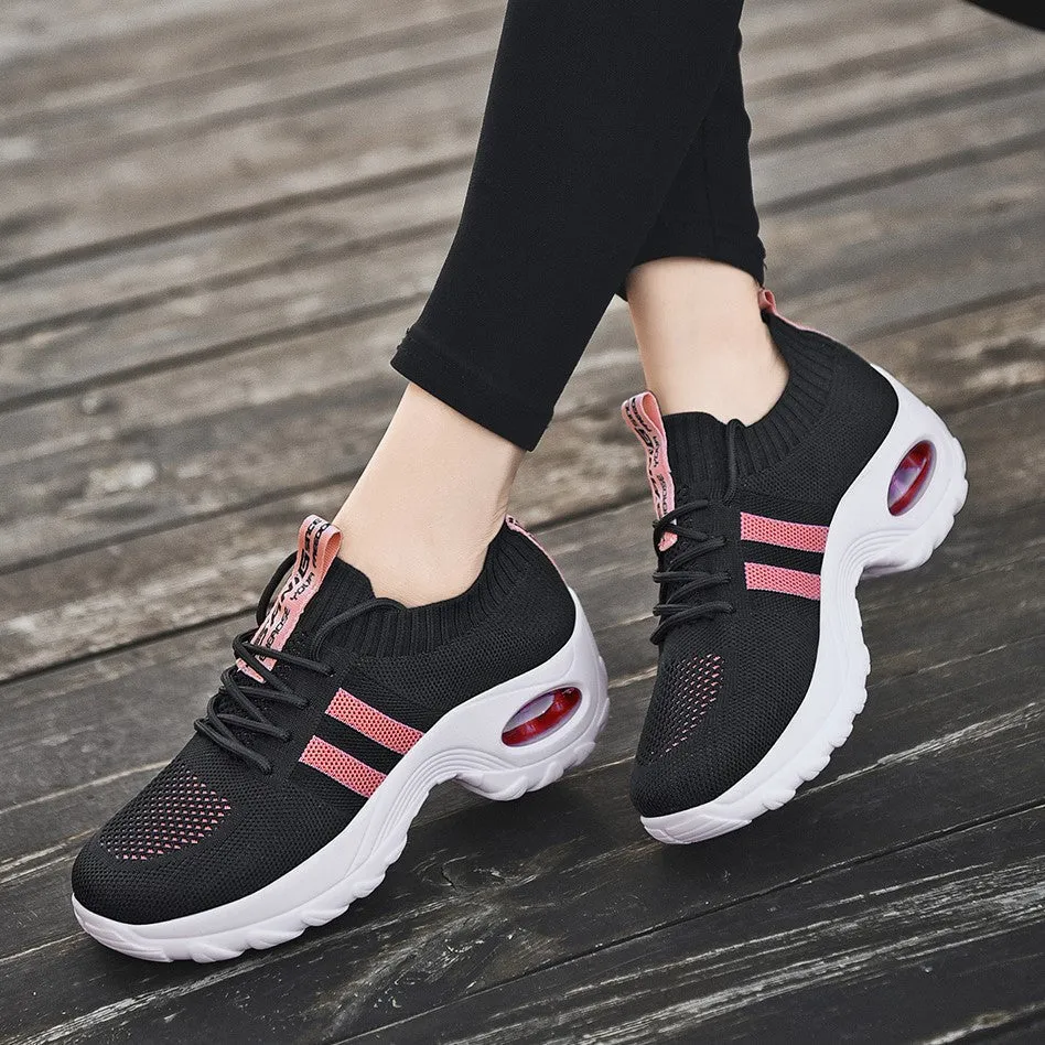 Cuzcare Women Orthopedic Sneakers Cushioned Outdoor Shoes