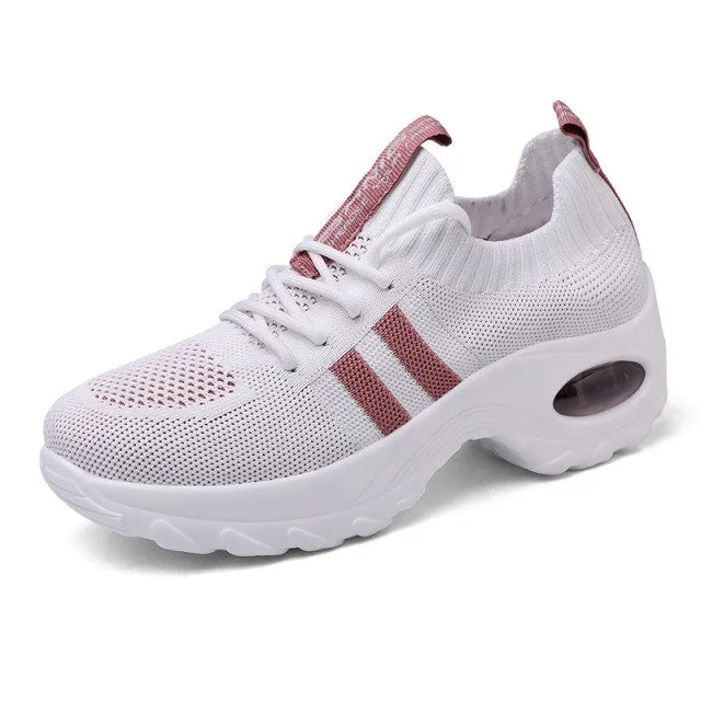 Cuzcare Women Orthopedic Sneakers Cushioned Outdoor Shoes