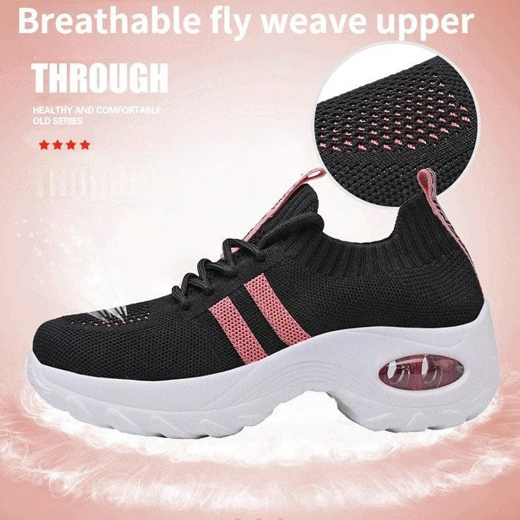 Cuzcare Women Orthopedic Sneakers Cushioned Outdoor Shoes