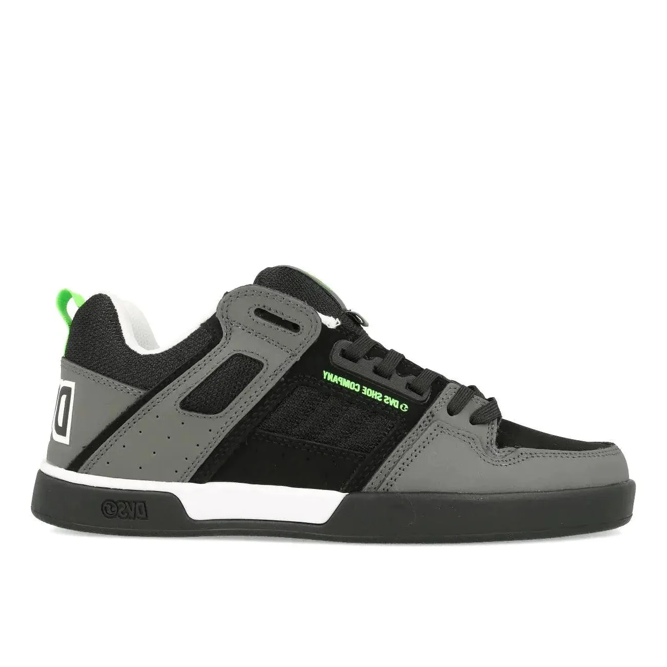 DVS Comanche 2.0 Shoes - Blk/Char/Lime